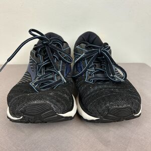 Brooks Shoes‎ Men's 8.5 Black Blue Lace Ghost 12 Running